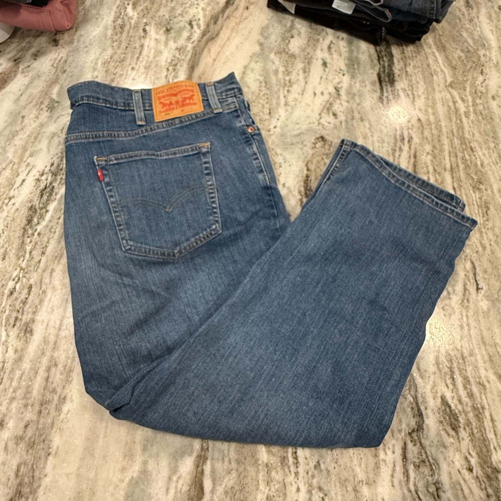 Levi's Men's Straight Jeans in Classic Blue
